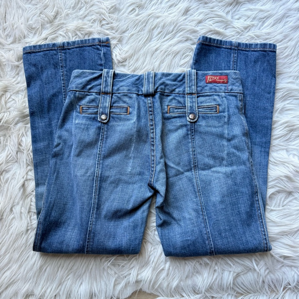 Y2K Vintage Citizens of Humanity COH low rise ankle crop capri denim jeans 25